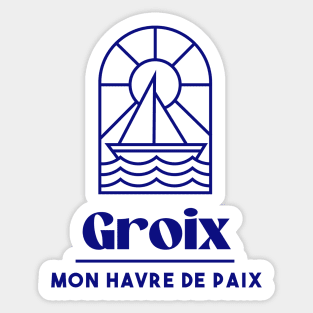 Ile de Groix my haven of peace - Brittany Morbihan 56 Sea Holidays Beach Sticker